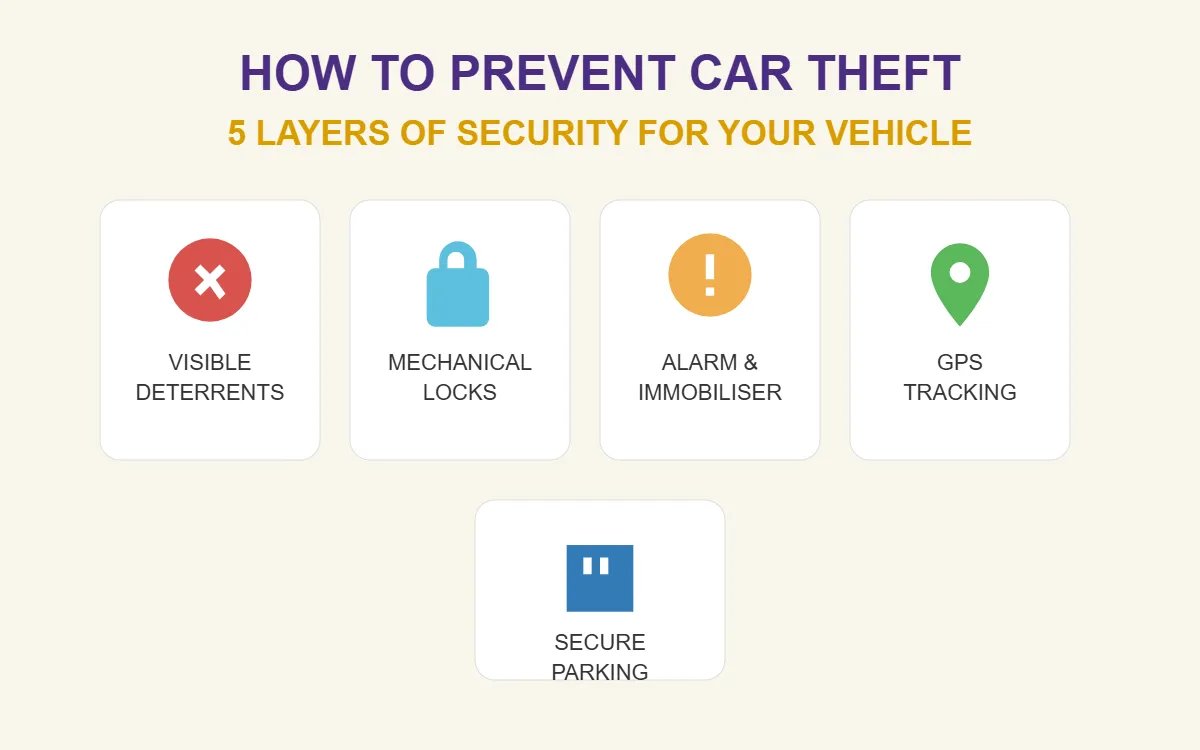 How to Prevent Car Theft: 5 Layers of Security for Your Vehicle